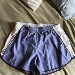 Nike blue FIT DRY athletic lined shorts